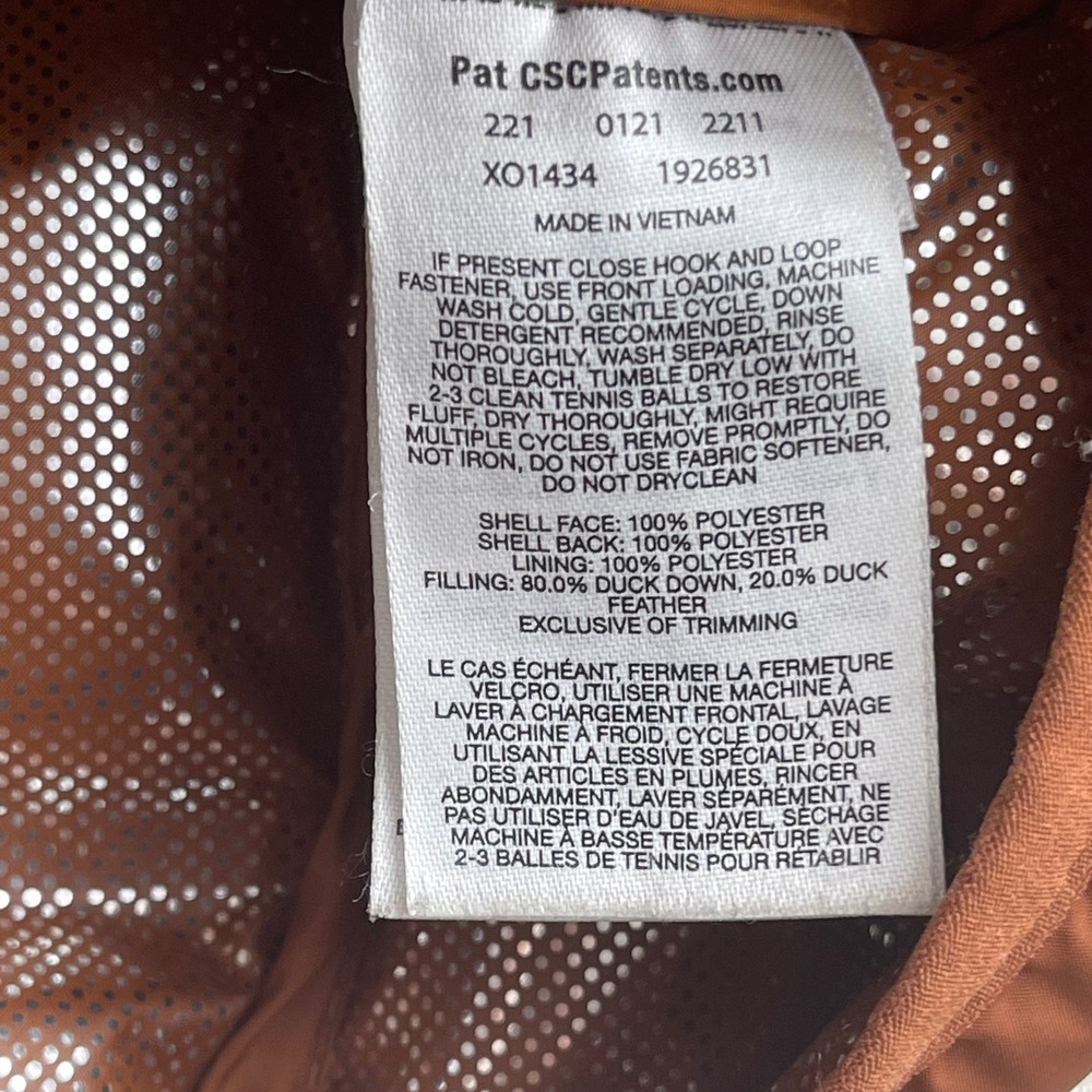 Columbia Walker Mill Down Jacket Rust Orange Omni… - image 6